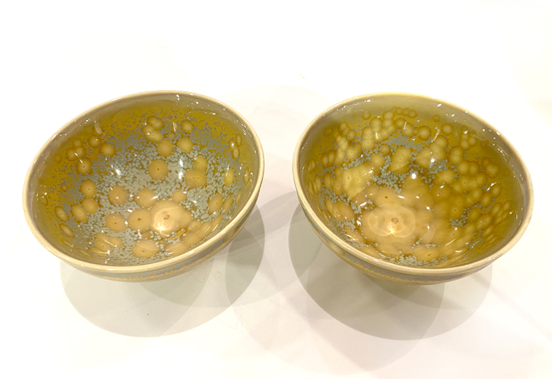 【限量優惠65折】大立窯 晶采精彩(對杯組) 結晶釉 杯壺茶具 鶯歌燒 Pair of cups