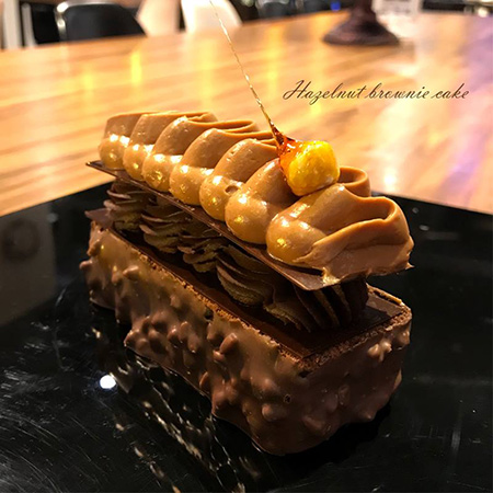 榛果布朗尼 Hazelnut brownie cake