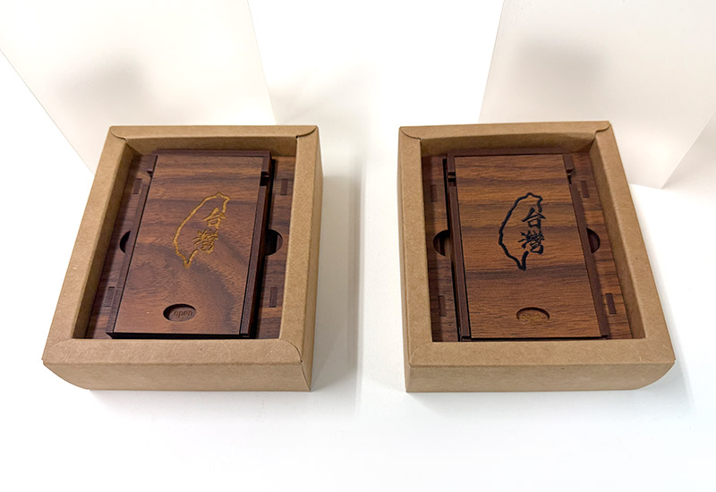 台灣相思木紋名片盒 台灣相思木紋名片盒