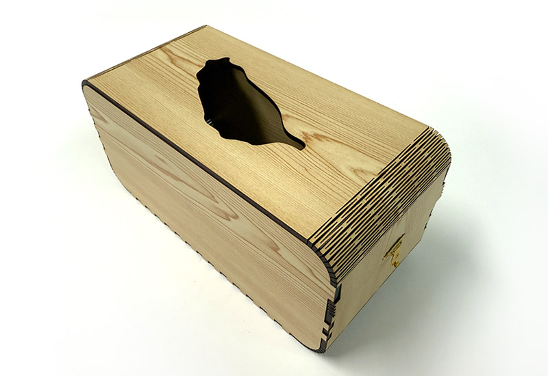 檜木紋面紙盒 檜木紋面紙盒