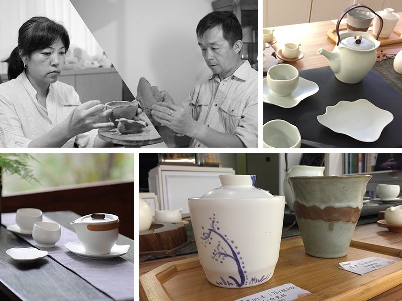 雙鴻 逸 Leisure -白瓷茶組(6件) 杯壺茶具 teapot cup