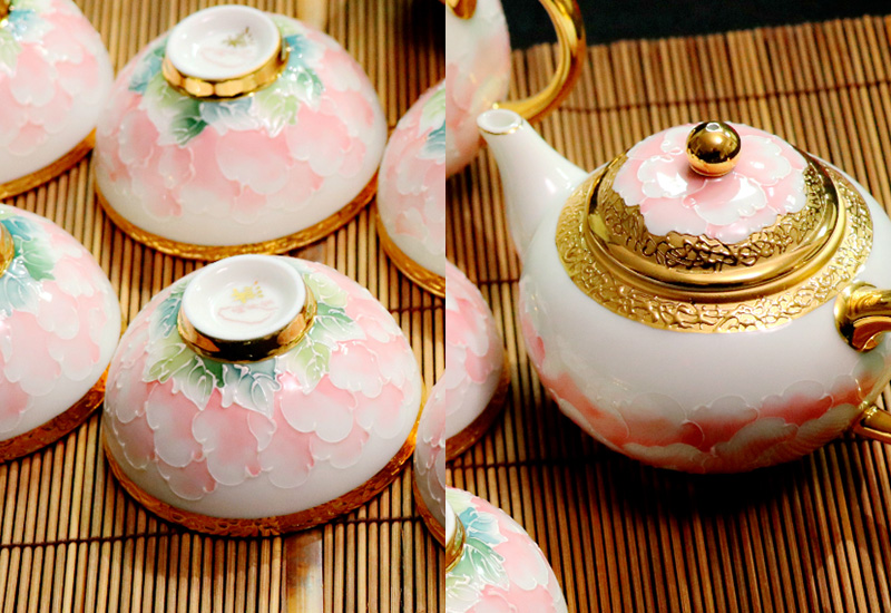 兩岸窯 法華彩 綻放的魅力(彩) 1壺2杯 台灣MIT認證 青花瓷 杯壺茶具組 teacup