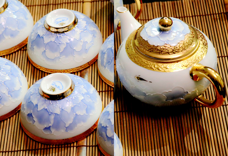 兩岸窯 法華彩 綻放的魅力(青花) 1壺2杯 台灣MIT認證 青花瓷 杯壺茶具組 teacup