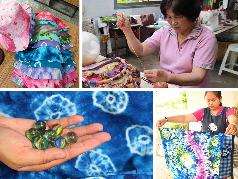 台灣染布 台灣布染 Taiwan dyed cloth Taiwanese Hakka Traditional handmade DIY