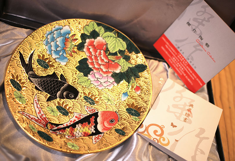 gold ceramic craft 台灣陶瓷工藝 陶瓷工藝美術