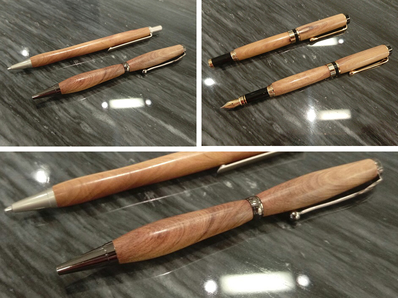 【 台灣肖楠製筆 】木製工藝再次融入文化與生活 Taiwan Incense Cedar tree pen 