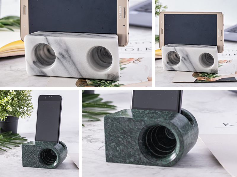 臺灣大理石工藝 大理石手機擴音器 手機喇叭Taiwan marble stone phone loudspeaker speaker