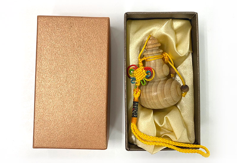 陳柏融台灣檜木聞香瓶(葫蘆) 原木香器台灣禮品館台灣嚴選好物商城公司