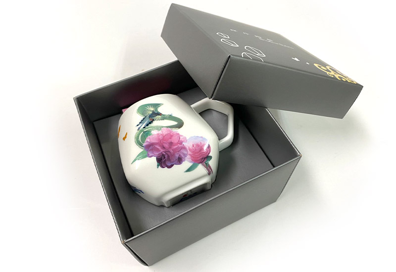 3D藍鵲天燈咖啡杯盤組台灣MIT認證鶯歌燒台灣禮品館台灣嚴選好物商城