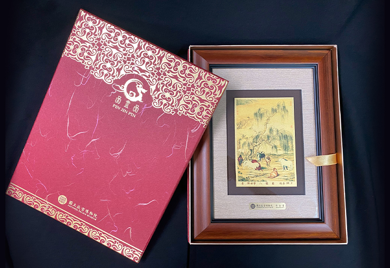 品金品五福- 八駿圖黃金複製畫台灣禮品館台灣嚴選好物商城公司企業團購