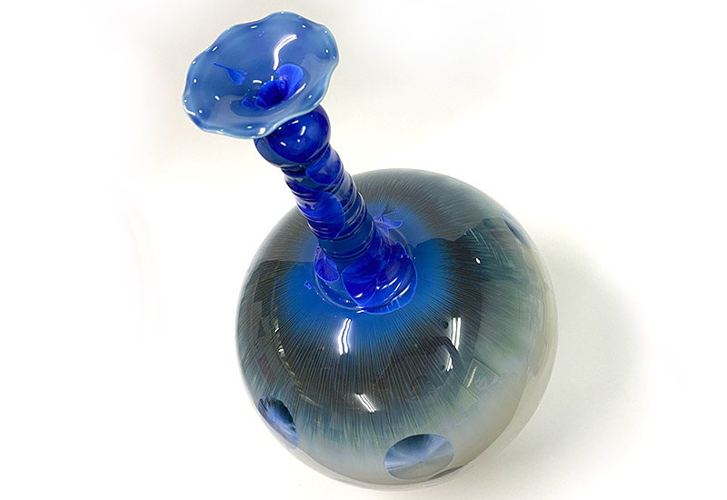 彭文雄絕版結晶釉荷口梅瓶台灣禮品館台灣嚴選好物商城公司企業團購台灣