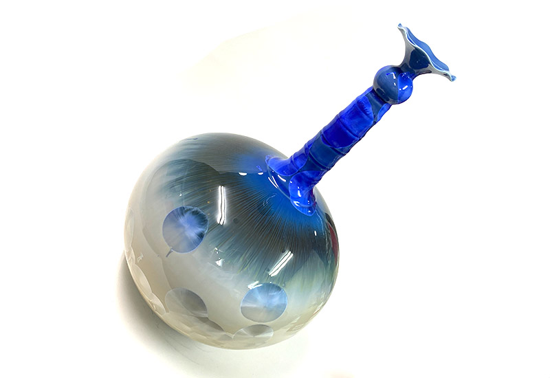 彭文雄絕版結晶釉荷口梅瓶台灣禮品館台灣嚴選好物商城公司企業團購台灣