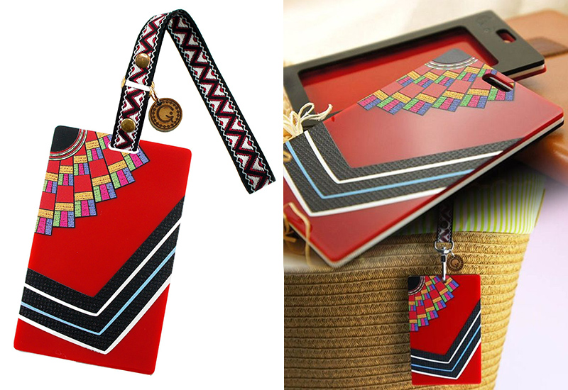 綠芽創意台灣原住民特色證件套 阿美族台灣禮品館台灣嚴選好物商城公司企業團購台灣mit禮品禮盒送禮台灣文創好物良品台灣工藝品金選