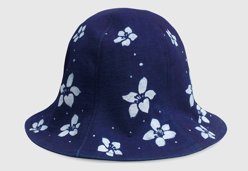 太平藍 藍染帽 漁夫帽 