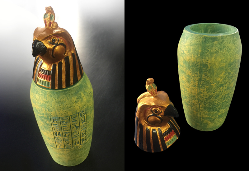 古埃及文明 埃及公仔罐大B 置物罐收納罐 