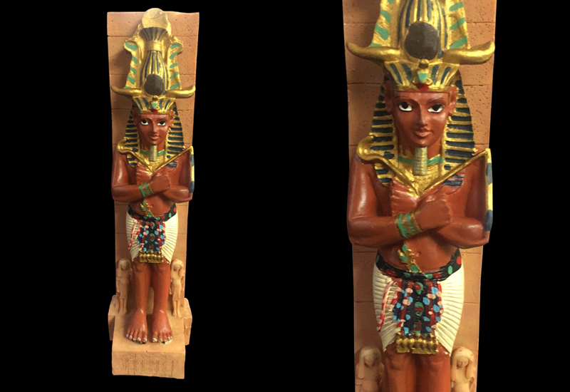 古埃及文明 埃及王子全身像 埃及人偶人像