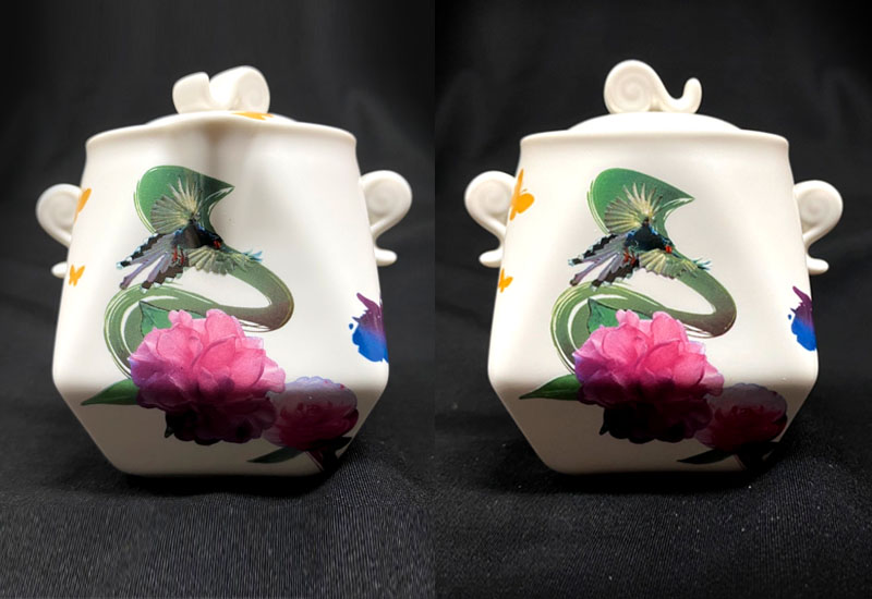 傑作陶 3D藍鵲天燈茶具組一壺二杯 台灣MIT認證 鶯歌燒