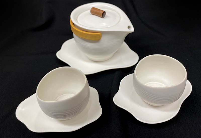 雙鴻 逸 Leisure -白瓷茶組(6件) 茶具組