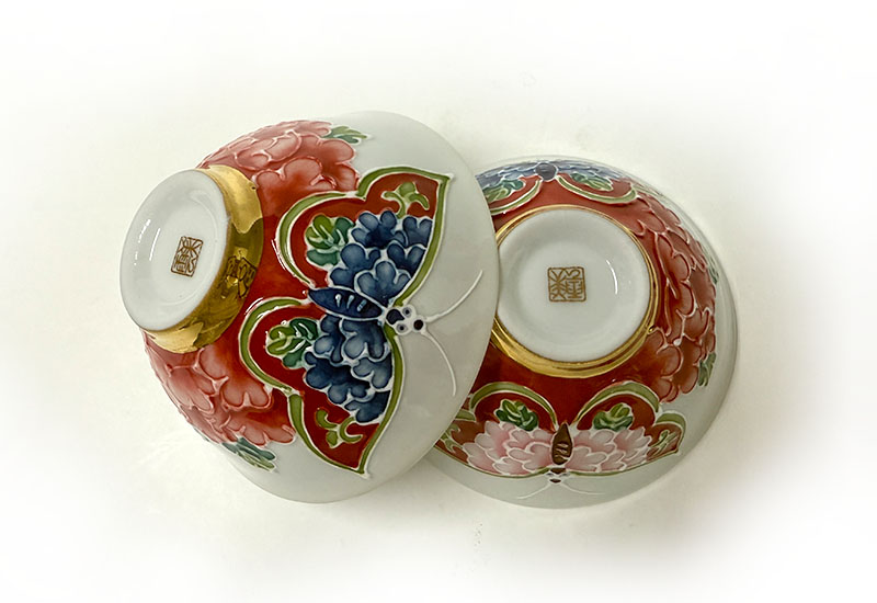 富貴雙福對杯 富貴雙福對杯