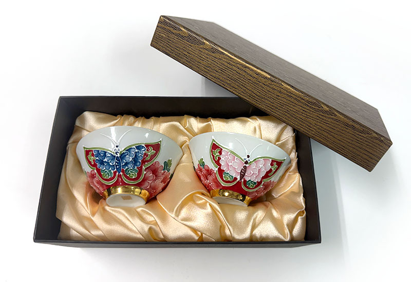 富貴雙福對杯 富貴雙福對杯