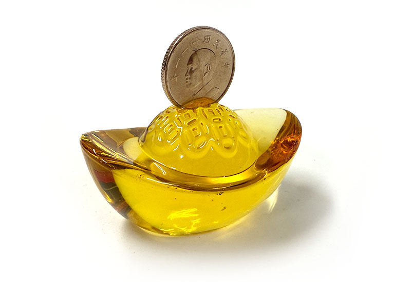 一錠有錢 金元寶擺飾 一錠有錢 金元寶擺飾