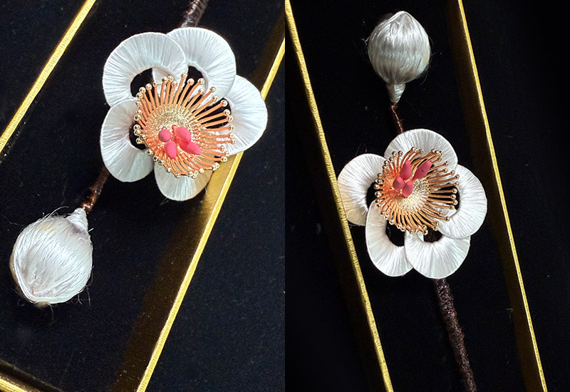 暗香影疏(雙花胸針) 暗香影疏(雙花胸針)