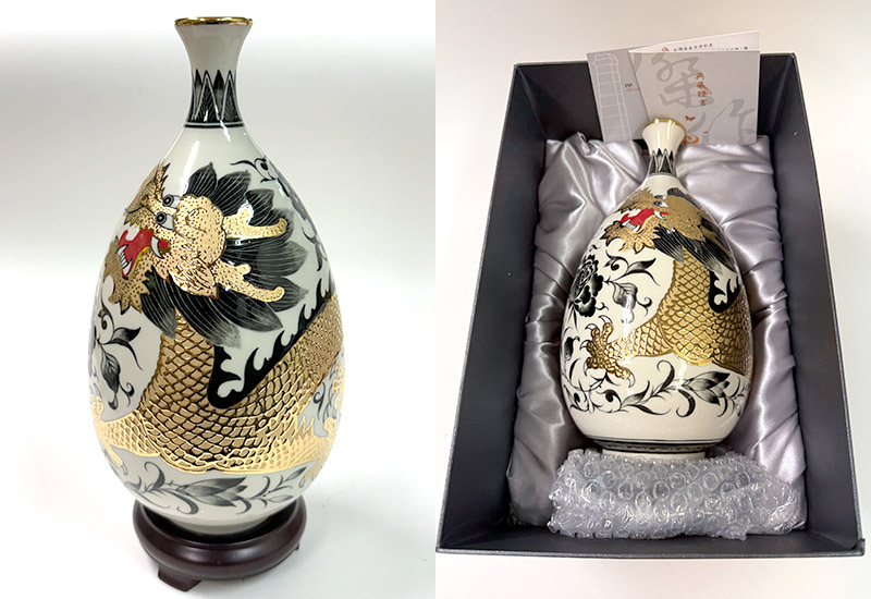 G2金彩祥龍膽瓶 G2金彩祥龍膽瓶