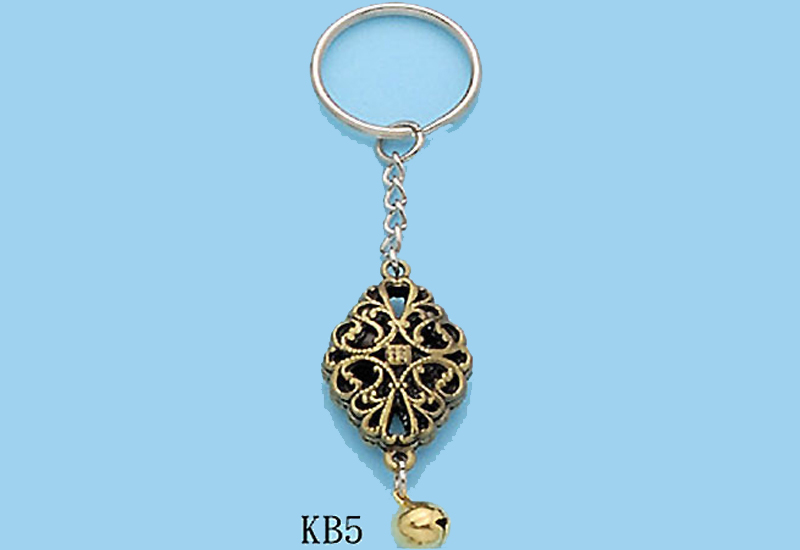 黃金系列 黃金鈴鐺鑰匙圈-KB5