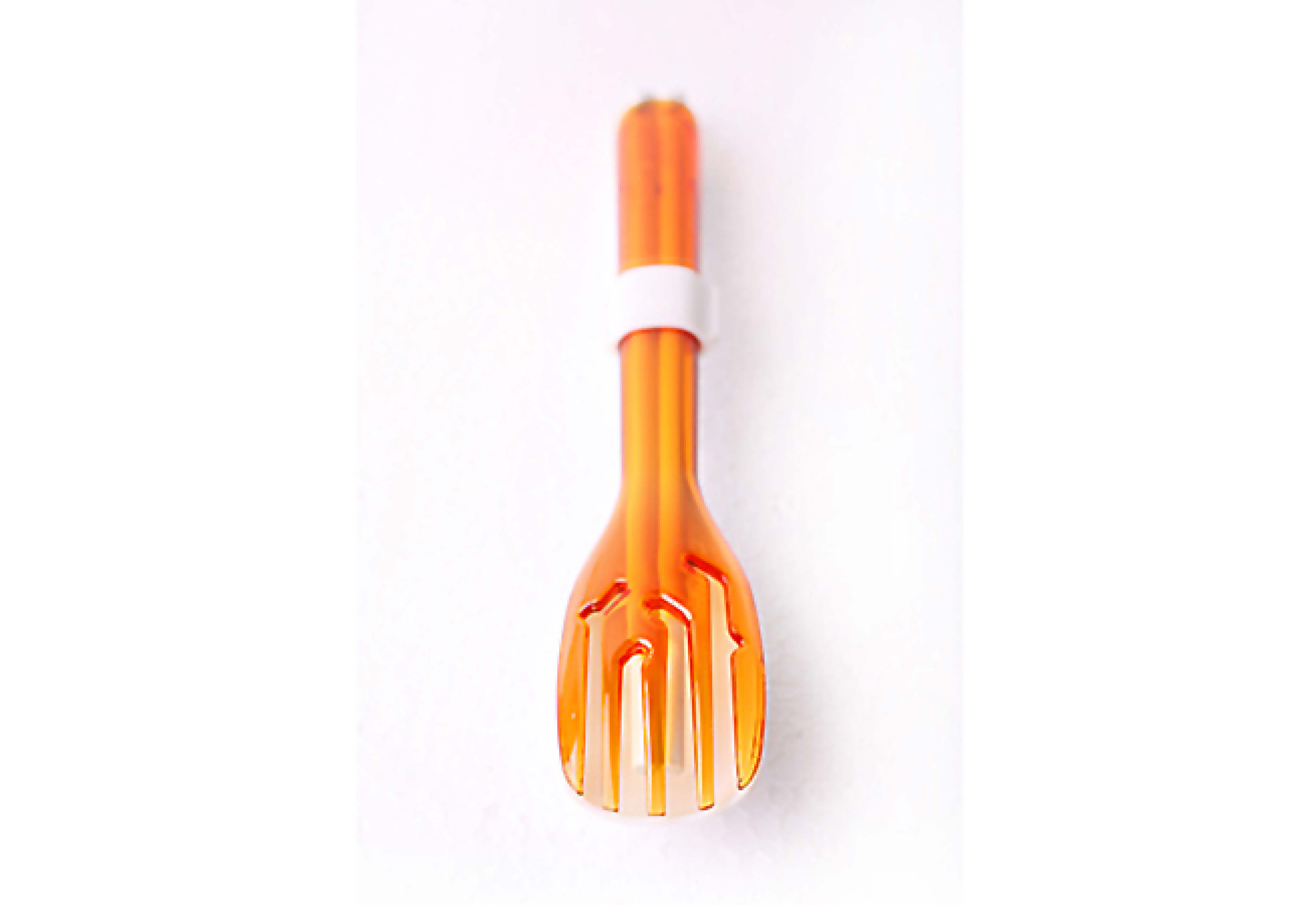 dipper 攜帶型環保餐具(橘白色)