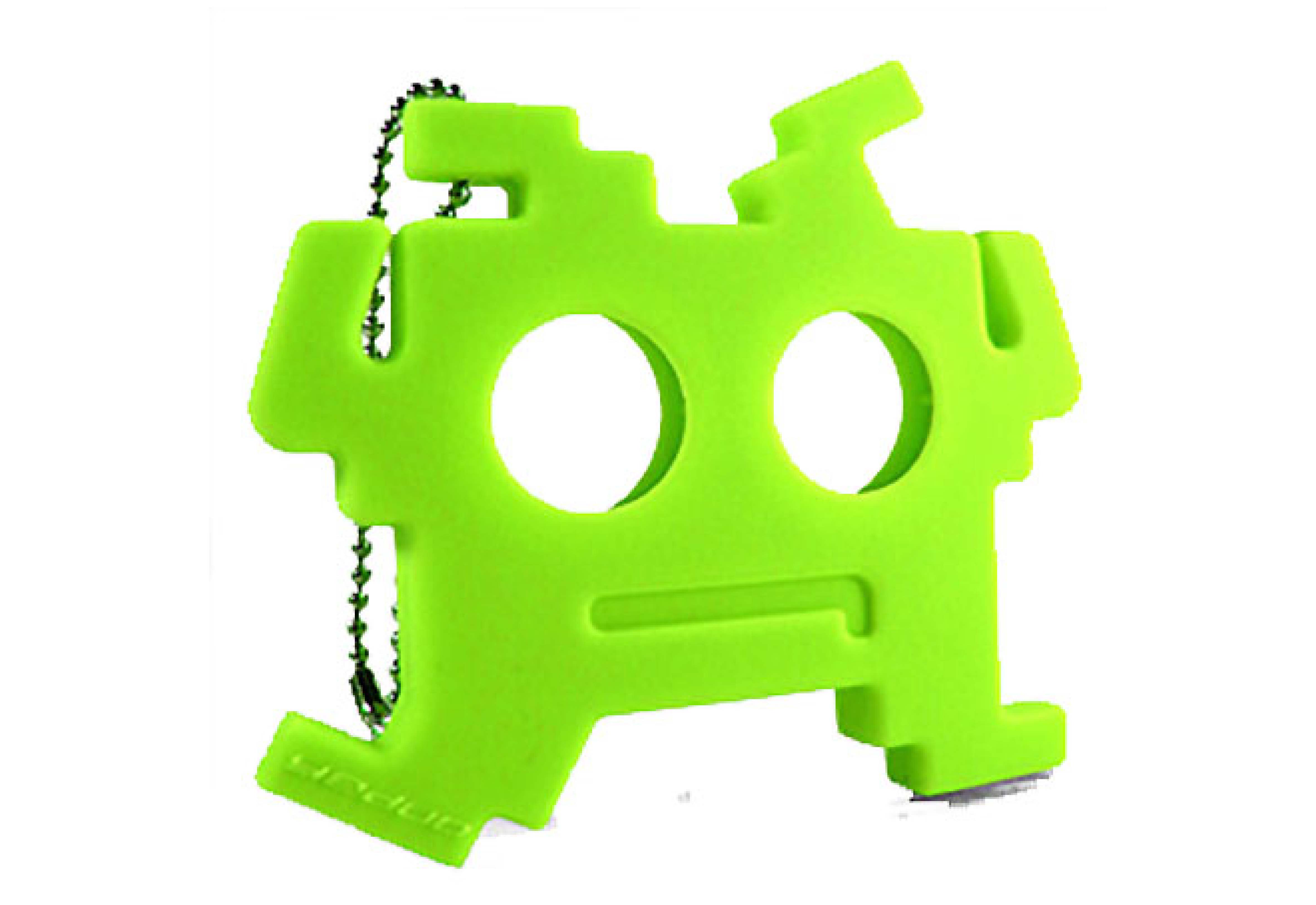 Yeduo 綁架外星人耳機捲線器-綠色(耳塞式)