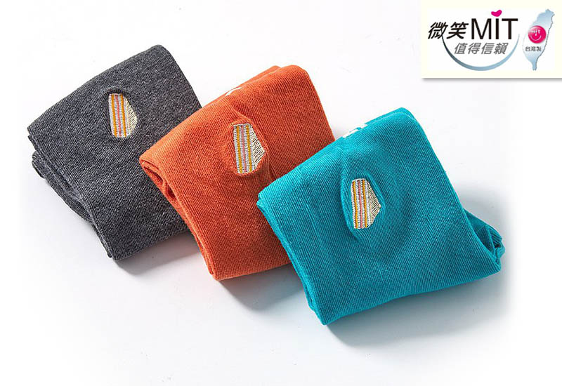 台灣美食襪-三明治 (3色) 刺繡款 微笑台灣MIT認證
