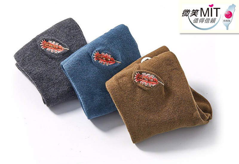台灣美食襪-烤魷魚 (3色) 刺繡款 微笑台灣MIT認證