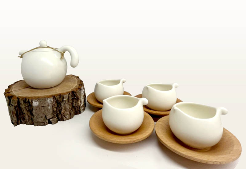 雙鴻 雀悅 Taiwan Tit-茶組(9件組) 茶具組