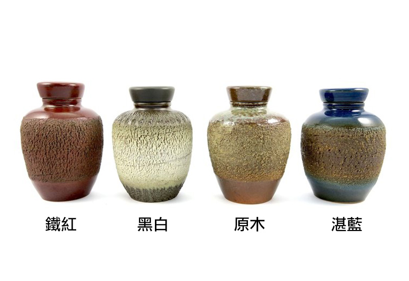 添興窯 樟香茶葉罐-高瓶小(4色)