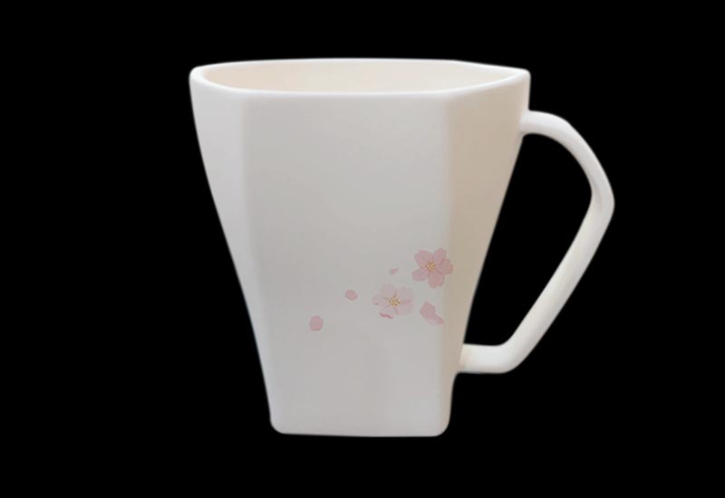 傑作陶 L98-櫻花天燈杯 鶯歌燒  杯子 馬克杯 茶杯 mug cup