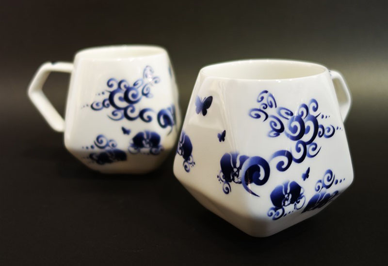 傑作陶 青龍天燈馬克杯 mug cup