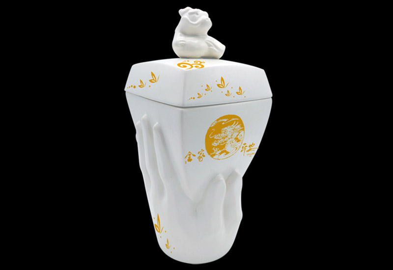 M1 李轂摩大師全家龍平安糖罐(無糖)  糖果罐 瓷罐 candy jar porcelain jar