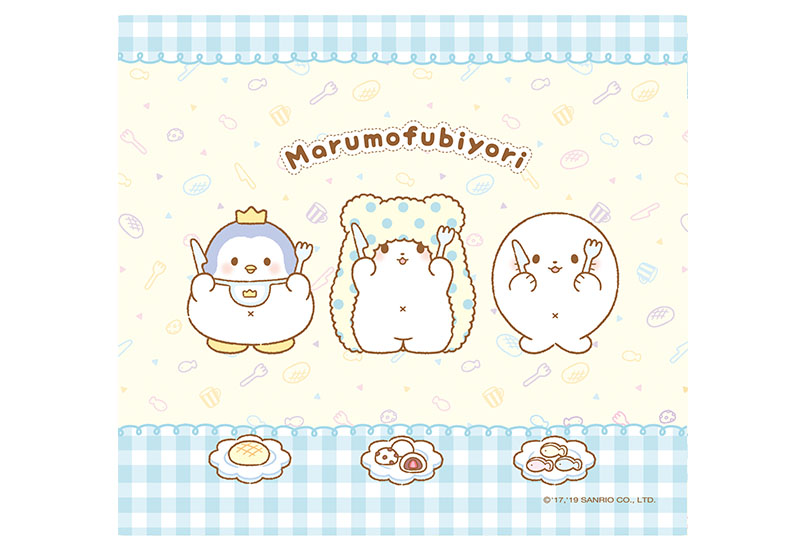 布漾 [三麗鷗MF] Marumofubiyori 萬用布-開動&nbsp;毛毯熊莫普