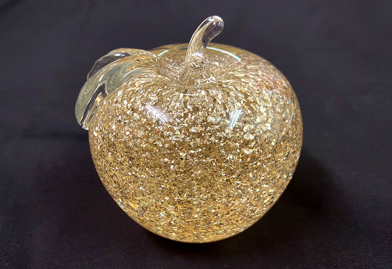 春池玻璃 2號金粉蘋果 apple