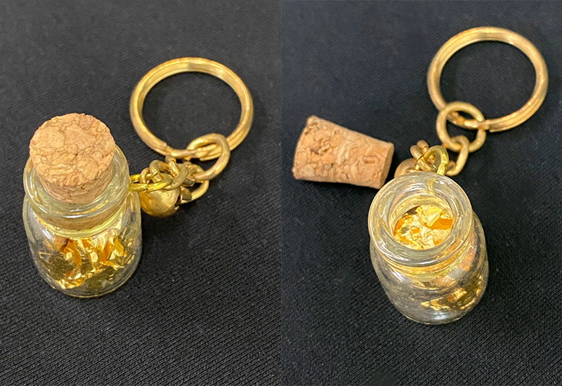 黃金系列 金箔鑰匙圈