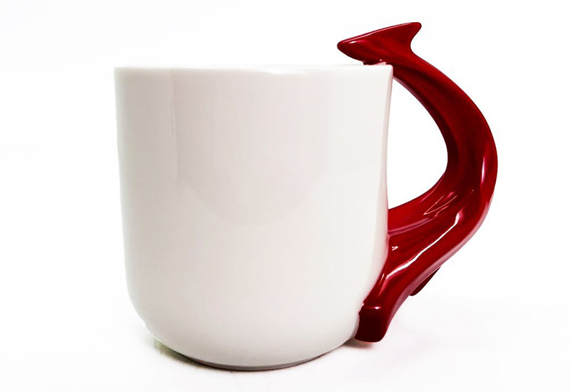 楊英風 鳳凰來儀造型馬克杯(紅) 