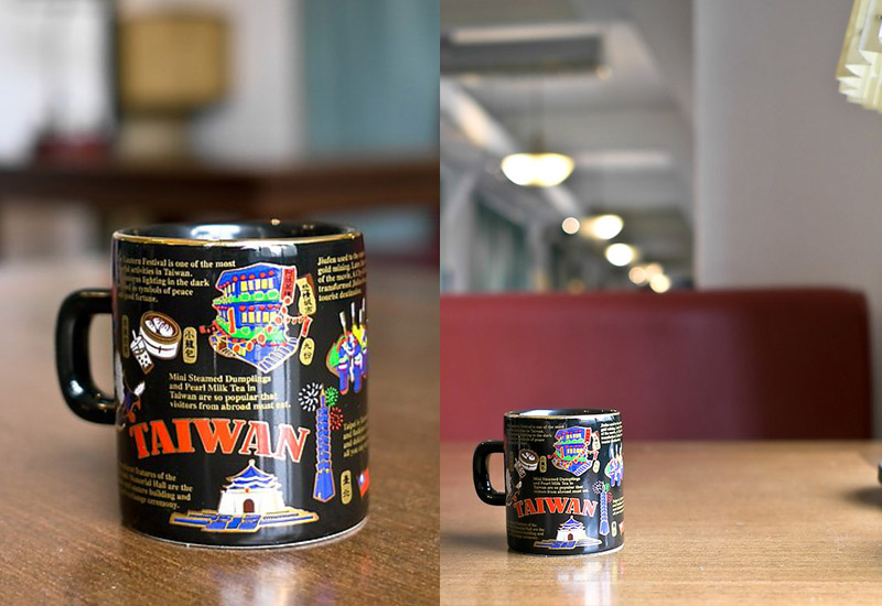 來杯 Expresso 吧 描金馬克杯Taiwan 原創設計 經典小咖啡杯