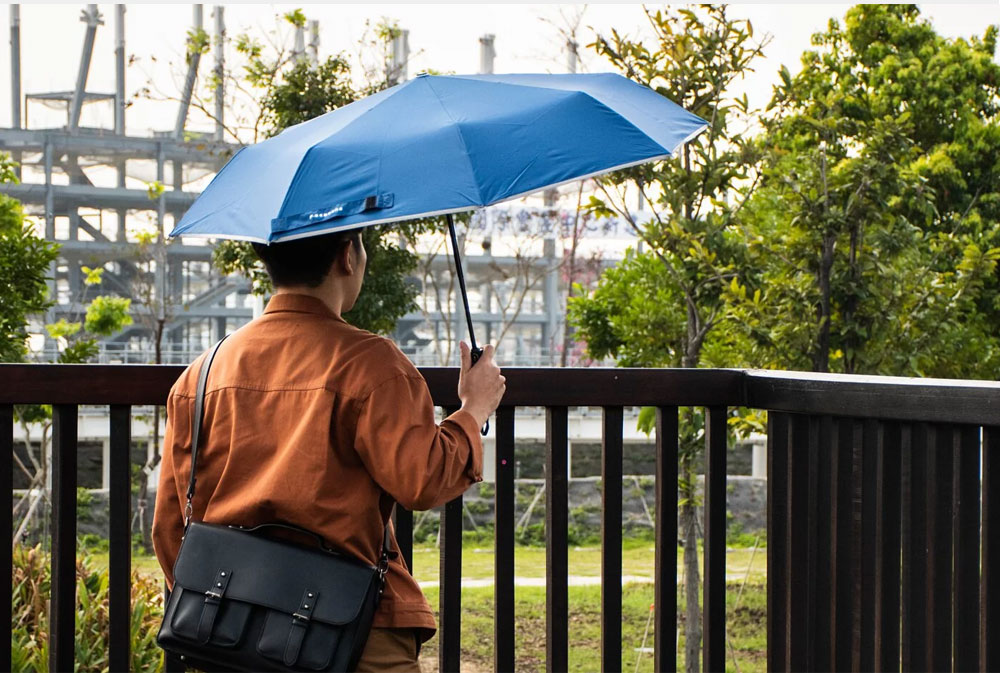 富雨 安全式中棒東麗不濕自動折傘(多色)-HS05 umbrella