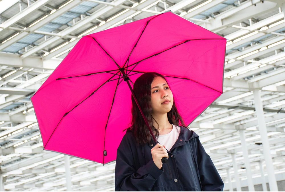 富雨 安全式中棒東麗不濕自動折傘(多色)-HS05 umbrella