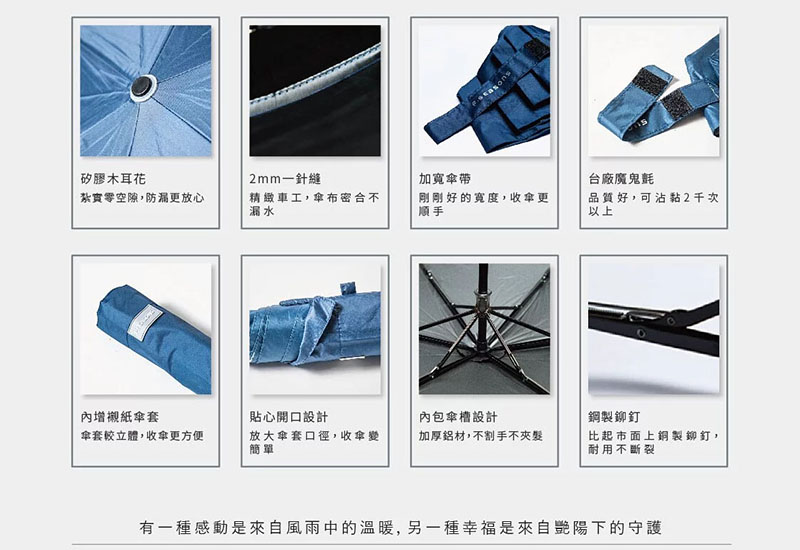 R03-27吋大3折傘 台灣製造 台灣設計 耐用晴雨傘